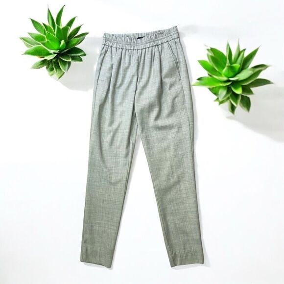 J. Crew Harlow Pull-On Pants in All-Season Wool Blend - Picture 7 of 10